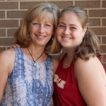 Anna Centala and mom Lisa Givens Centala ’80  