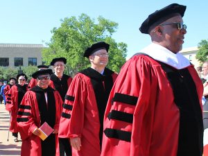 Austin Trustees at Commencement