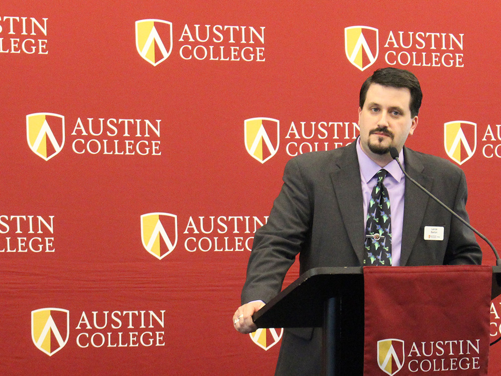 Gewoon Voorspeller trog Lance Barton – Creating Momentum for Discovery - Austin College