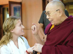 Lexi Levi and the Dalai Lama