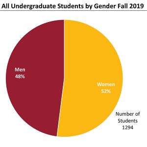 Diversity of Gender - Fall 2019