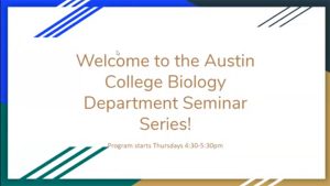 Biology Seminar - September 17