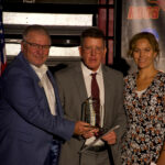 Bart Tatum & Coach Joe Spencer with Award