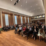 The newly named Clifford J Grum Sanctuary provided a perfect setting for Dr Qs talk