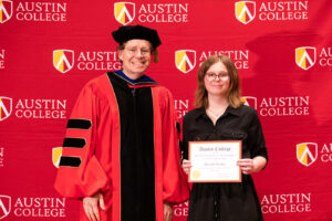The Carl B. and Florence E. King Fellowship for an Outstanding Student in Classics, Miranda Brown