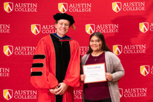 The John Peyton and Mary Louise Shoap Fellowship for an Outstanding Student in Modern Languages, Paola Paulin, Spanish