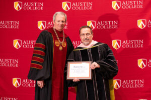 Dr. Wayne Crannell in The Mildred S. Mosher Professorship in Music