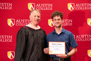 The Reverend David A. Sharp Endowed Scholarship for an Outstanding Student in Music and Religious Life, Clay Bourne