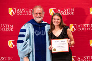 The Gerald H. Hinkle Memorial Scholarship for an Outstanding Student in Philosophy, Brittany Hutton