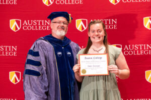 The George L. Landolt Memorial Fellowship for an Outstanding Student in Chemistry, Ashley Boatright