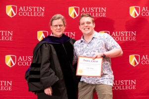 The Henry L. and Laura H. Shoap Scholarship for an Outstanding Student in Health Sciences, Cody Dean