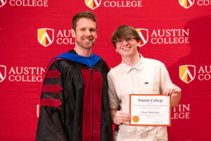 The Scott H. Boyd, M.D., Memorial Scholarship for an Outstanding Student in Psychology, Chase Mitchelson